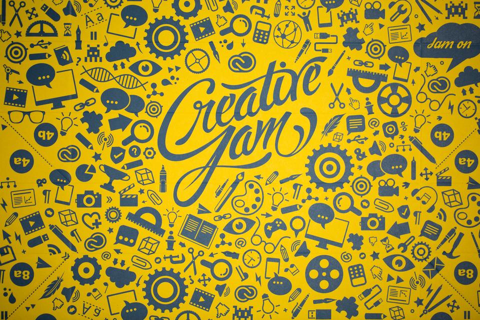 Adobe Creative Jam Pencil Case & Hang Tag