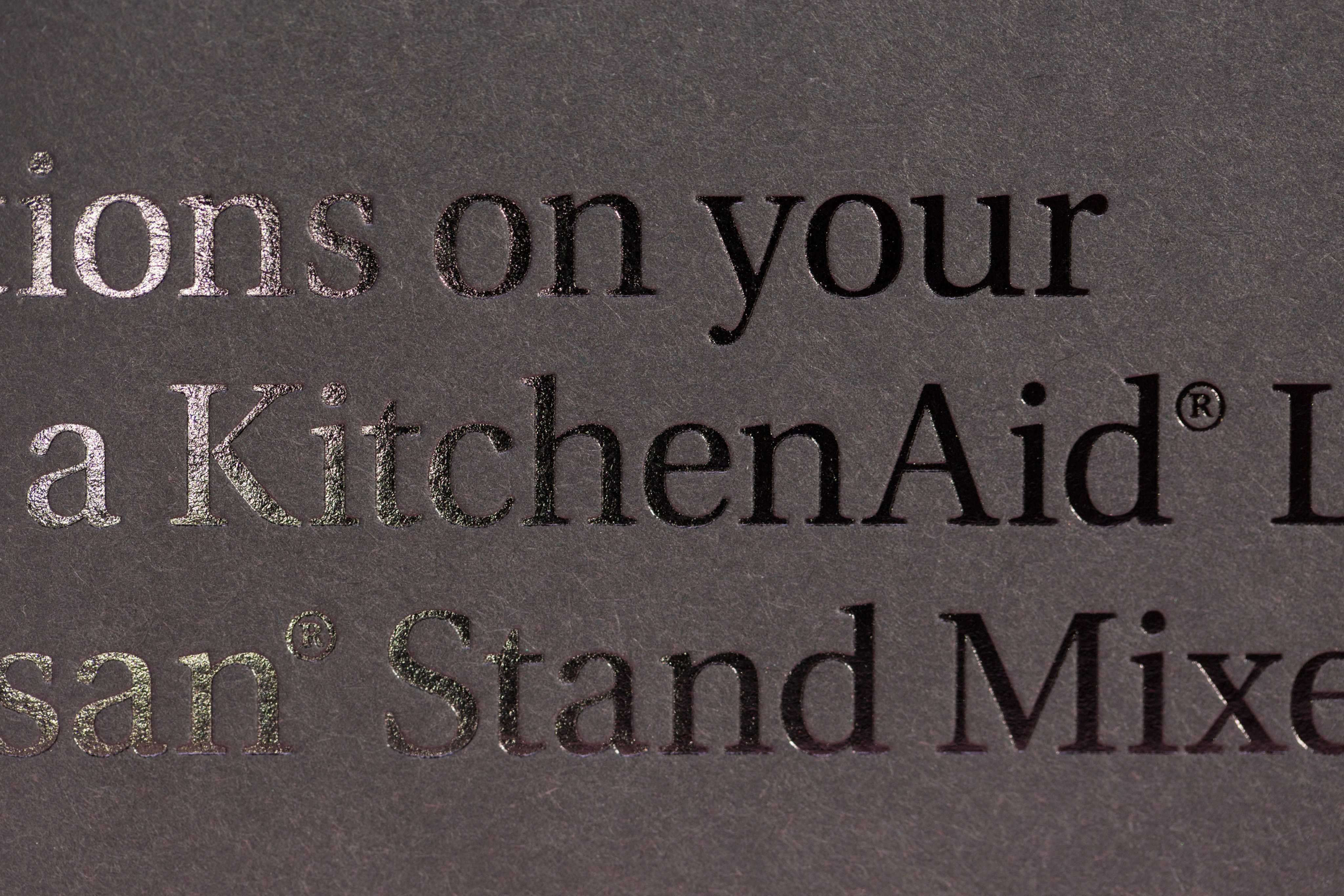 KitchenAid Limited Edition Cards • Mama’s Sauce