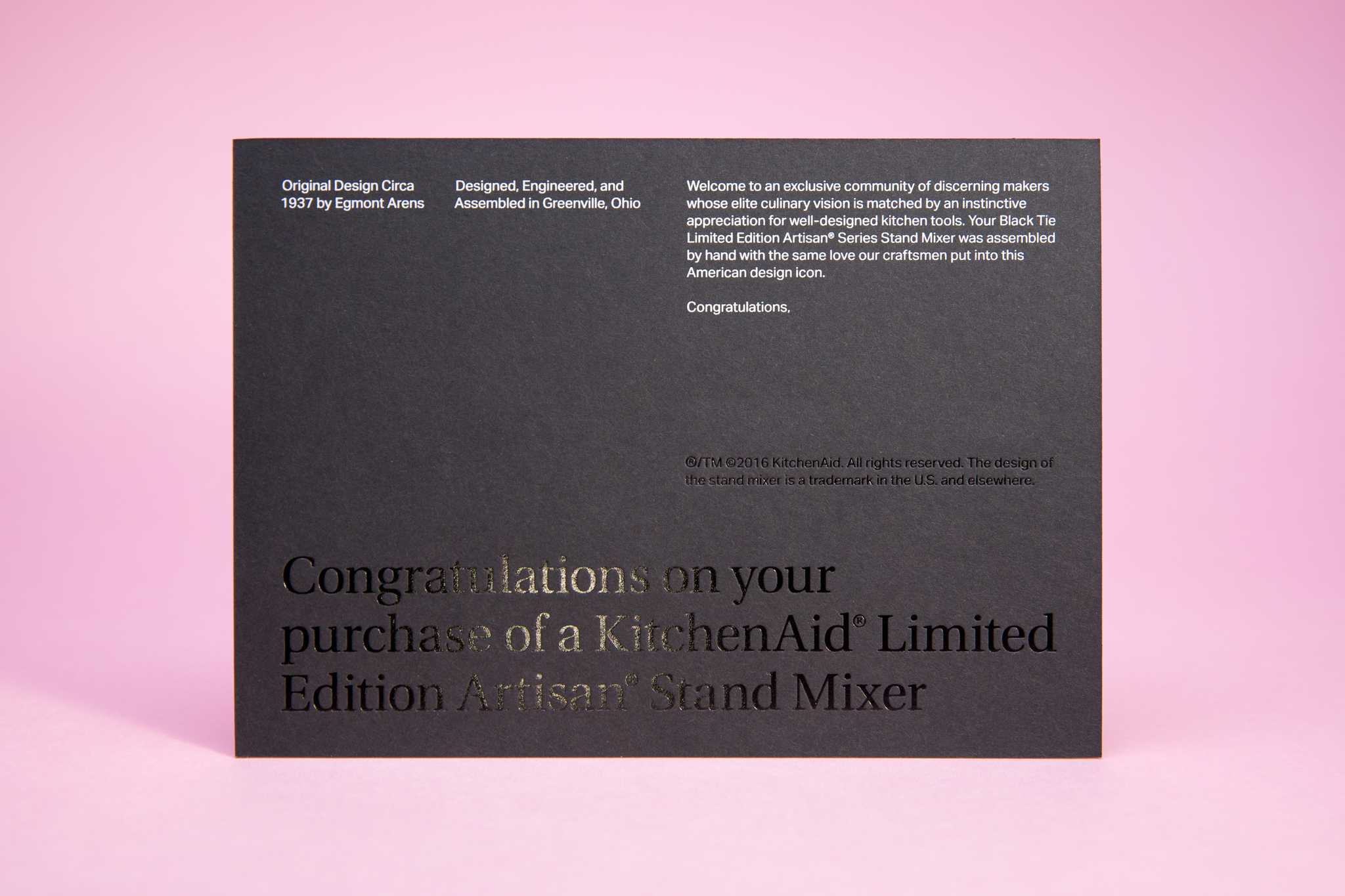 KitchenAid Limited Edition Cards • Mama’s Sauce