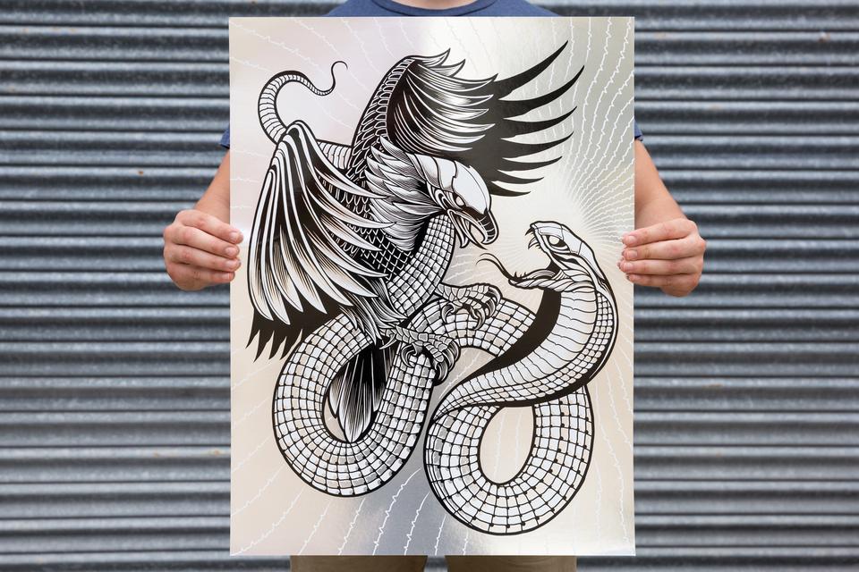 Eagle & Serpent Posters