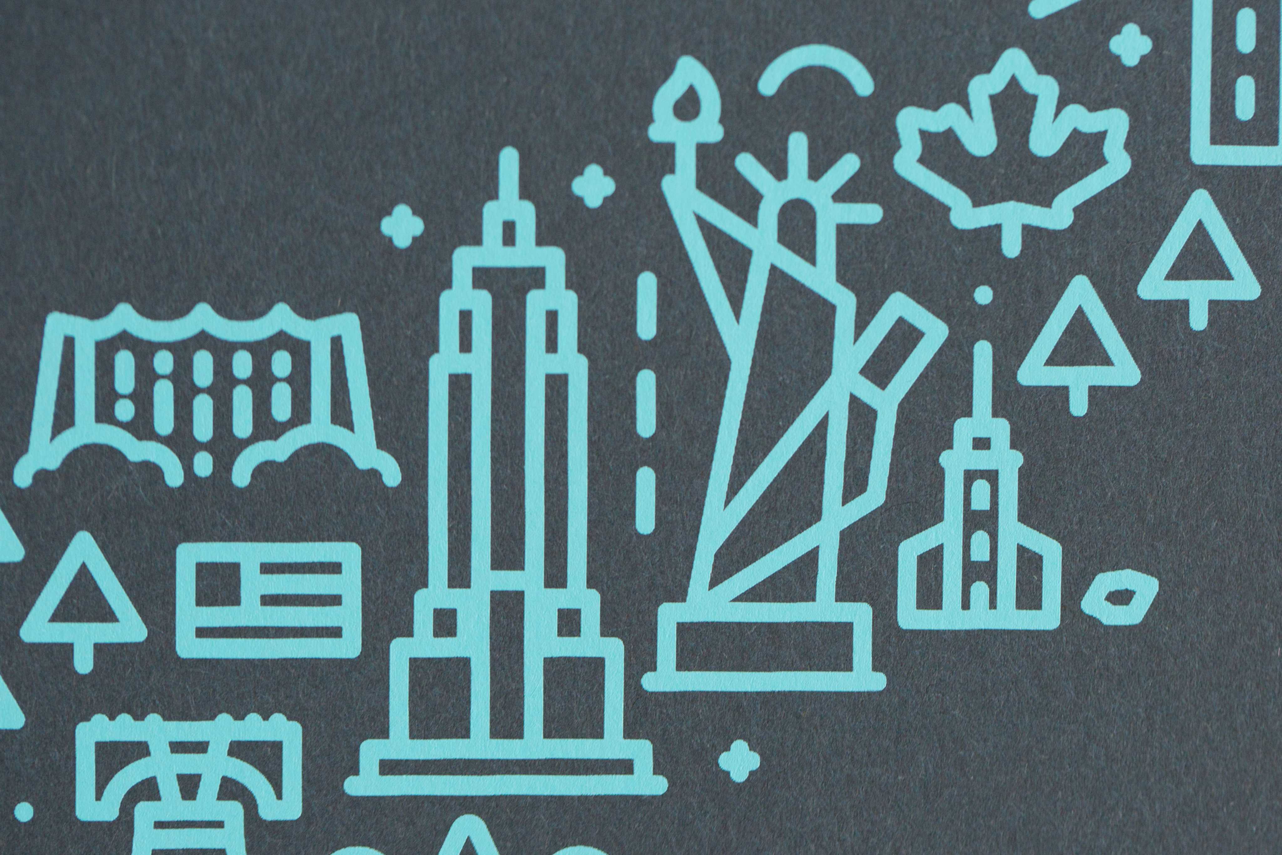 Map of America Poster 4