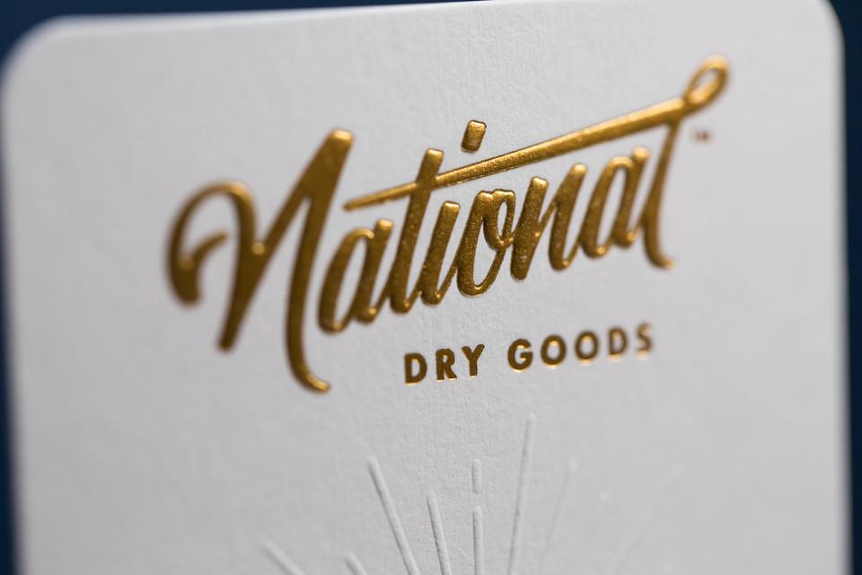 National Dry Goods Pin Backers