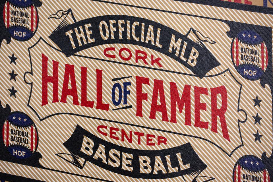 Ben Rupp's Baseball Hall of Fame Art Print